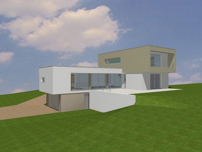 Construction De Maison Contemporaine En